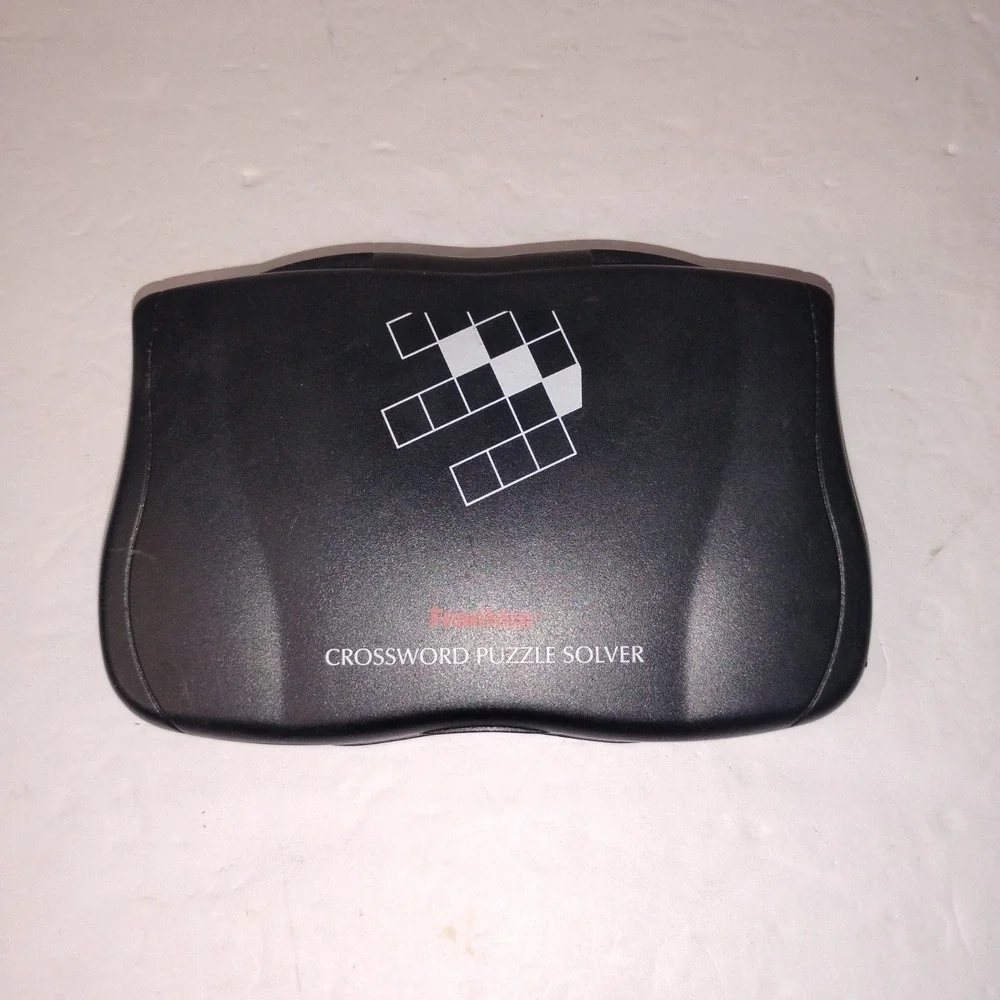 Franklin‎ Handheld Electronic Crossword Puzzle Solver CWP-206 Tested & Working